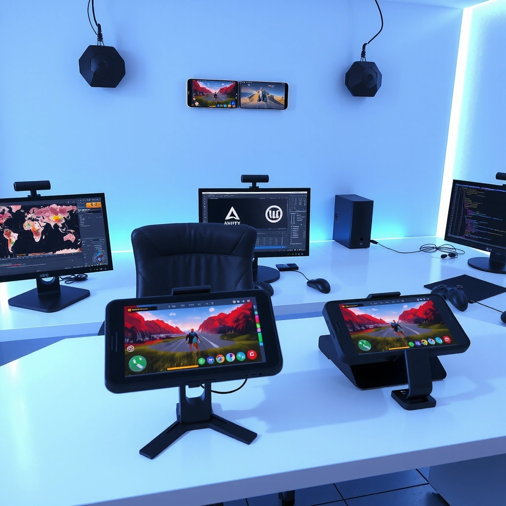 Desarrollo de juegos móviles profesionales